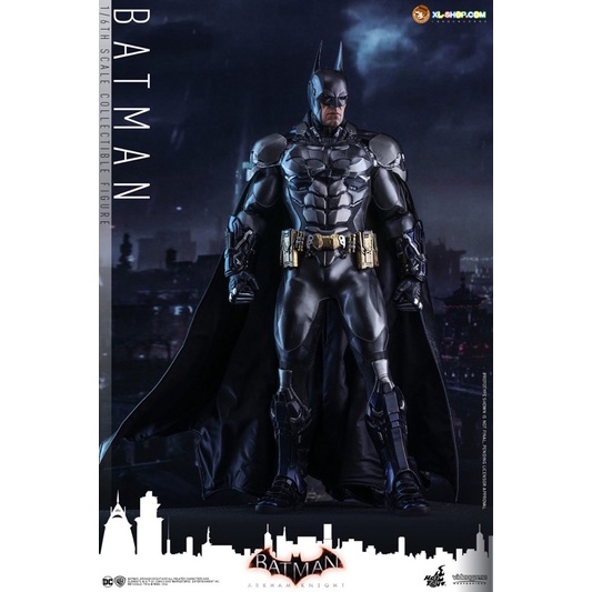 Hottoys Batman Akham áo choàng rách